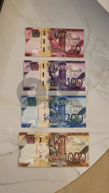 Complete and Crisp 🇰🇪 Kenyan Shilling Set - Uncirculated ⭐