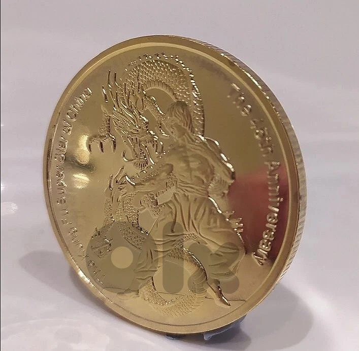 🪙 Collectible Gold-Plated Medallion - Bruce Lee (45th Anniversary) ⭐ 🪙 Collectible Gold-Plated Medallion - Bruce Lee (45th Anniversary) ⭐