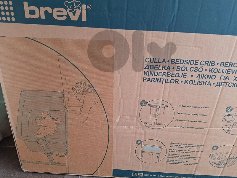 brevi bedside crib brevi bedside crib