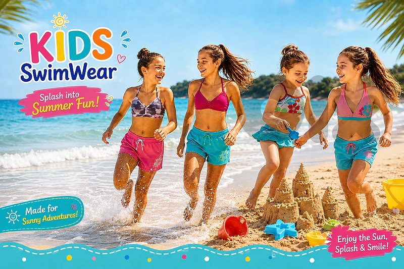 Let your Little Ones Make a Splash in Style! 🌊💙