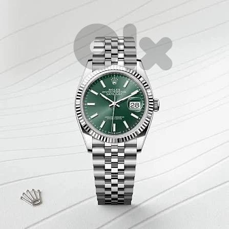 Rolex Green Datejust For Men
