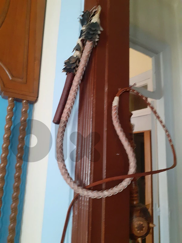 سوط جلدي قديم (كرباج)