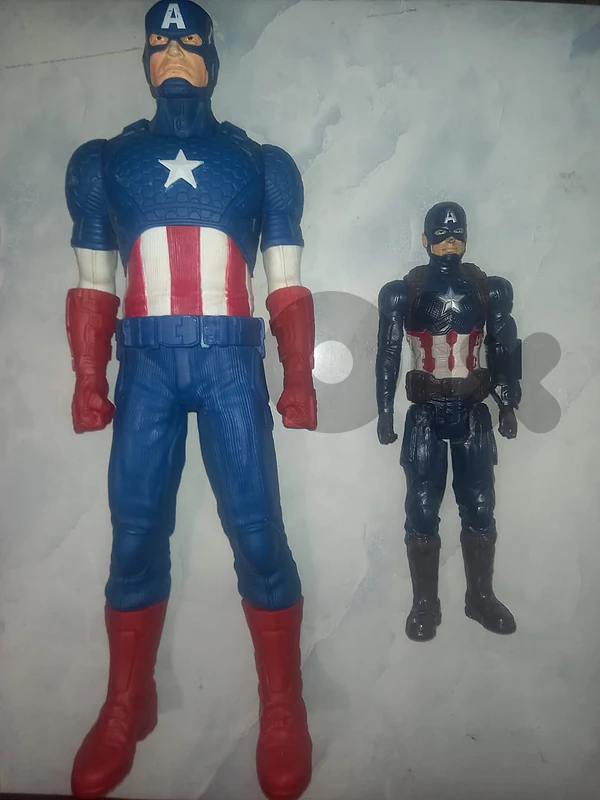 Marvel Captain America 2 figurines 50 & 30 cm by Hasbro