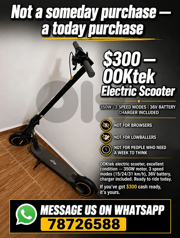 electric scooter
