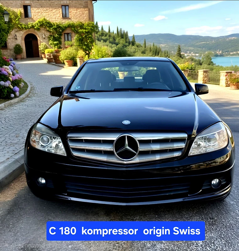 Mercedes-Benz C-Class 2009 C180 kompressor  origin Swiss