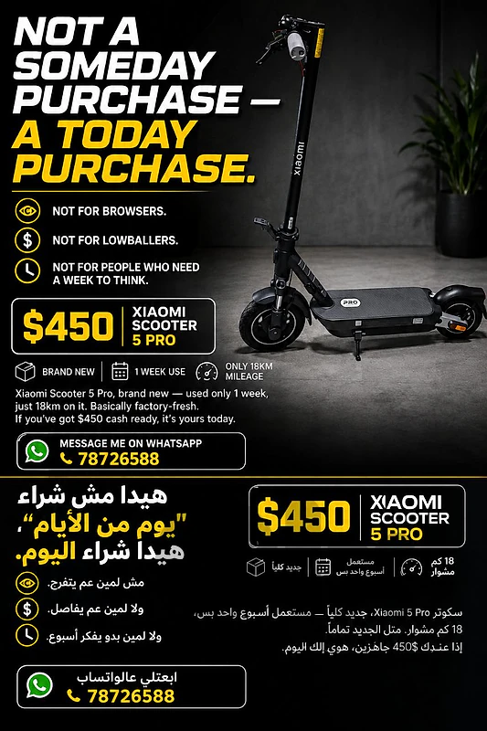 electric scooter