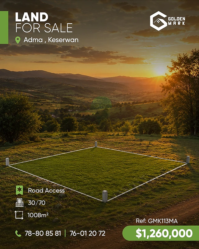 GMK113MA - Land For Sale In Adma  - أرض للبيع في أدما