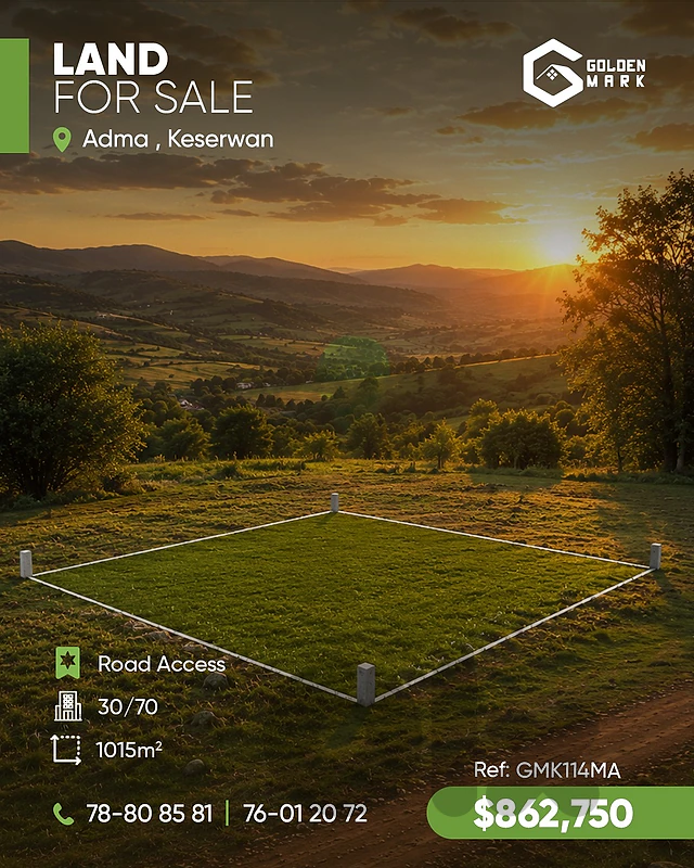GMK114MA - Land For Sale In Adma  - أرض للبيع في أدما