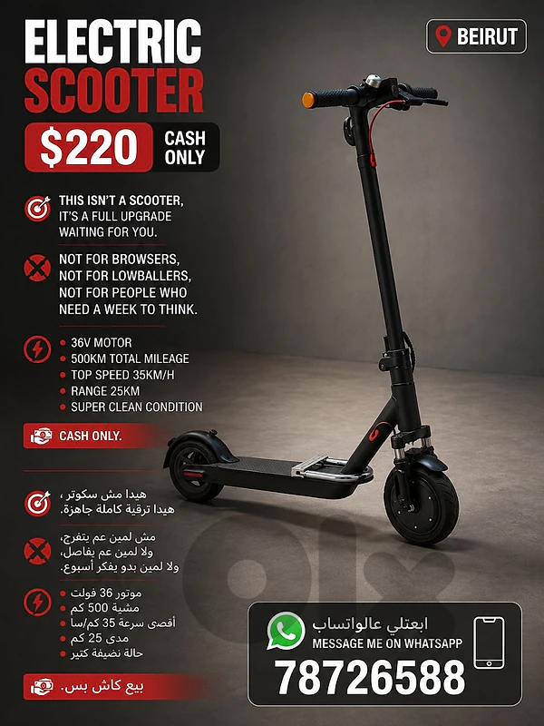 electric scooter