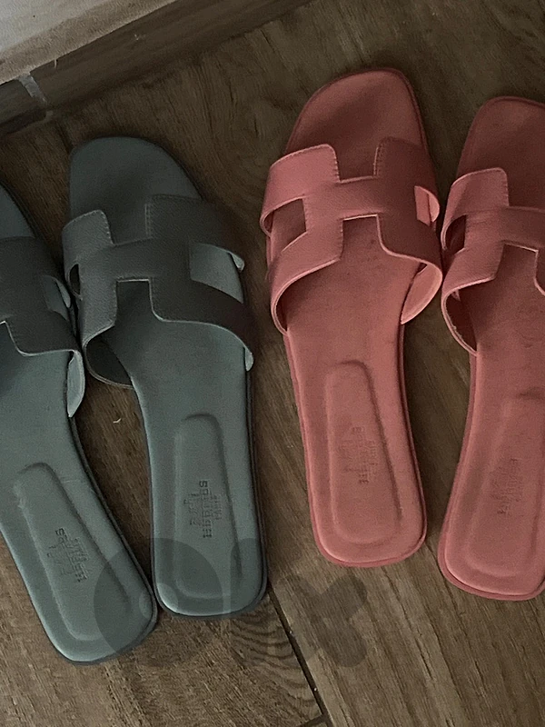 hermes slippers