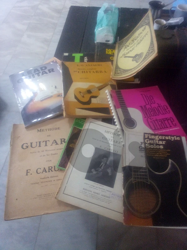 music note books and tabluture
