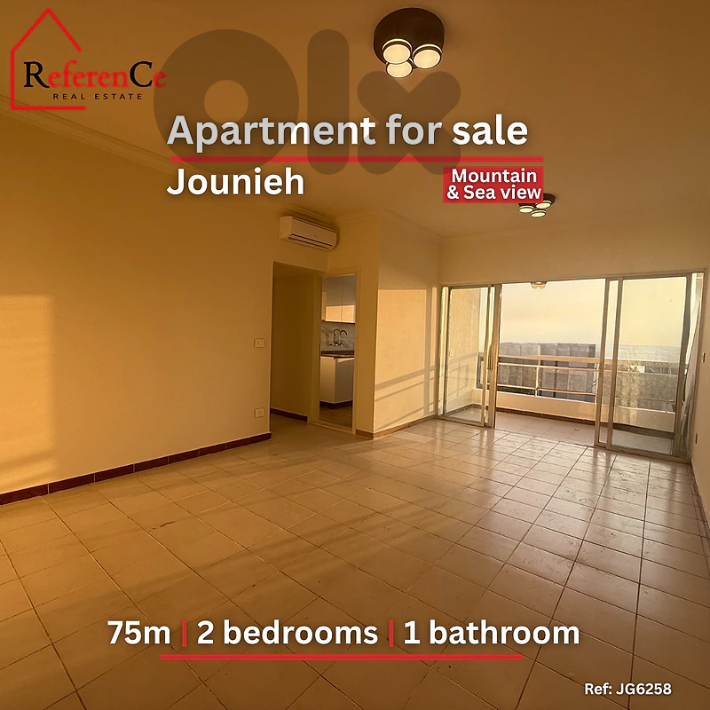 Renovated apartment in Jounieh for sale شقة المجددة في جونية للبيع