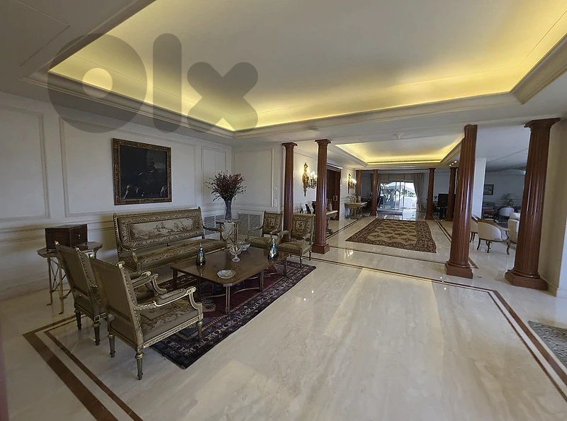 FURNISHED | VILLA | HUGE GADEN | SEA VIEW | RABIEH PRIME, (RAR-130) SJ