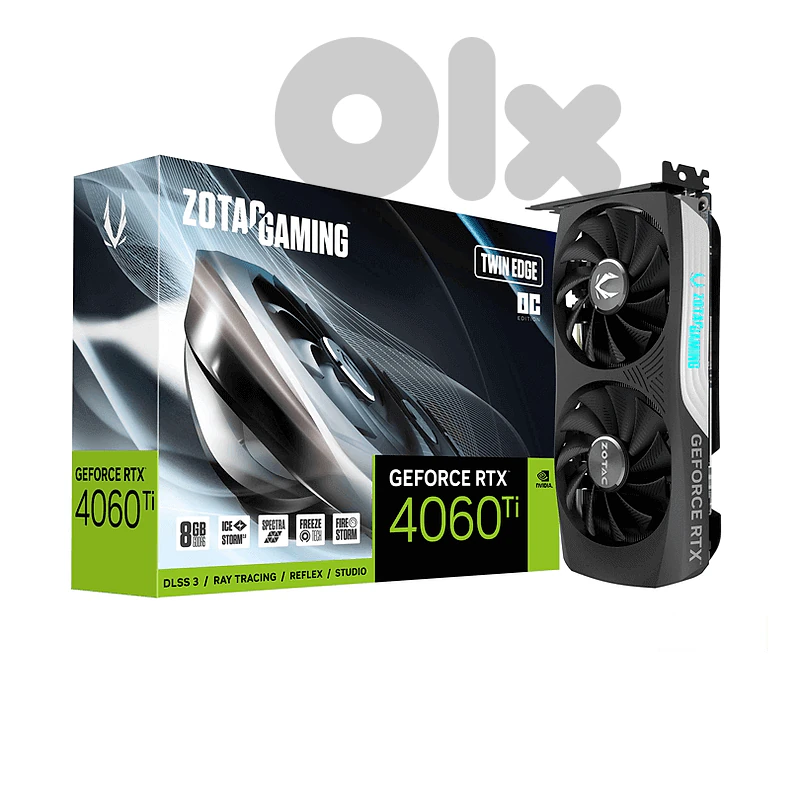 Zotac Graphic Gaming GeForce 8Gb Gddr6 RTX4060 TI twin Edge OC ZT-D406