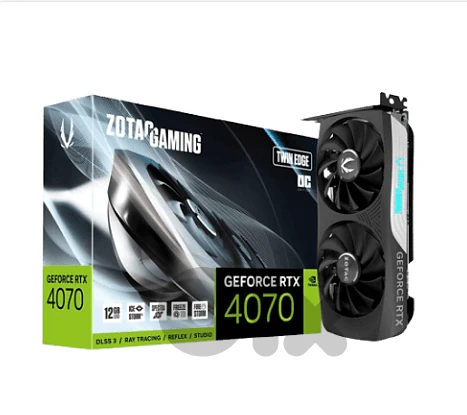 Zotac Graphic Gaming Geforce 12Gb Gddr6X RTX4070 twin Edge OC ZT-D4070