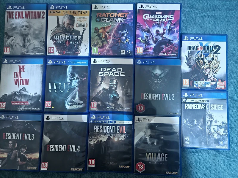 PS4 and PS5 Games for sale