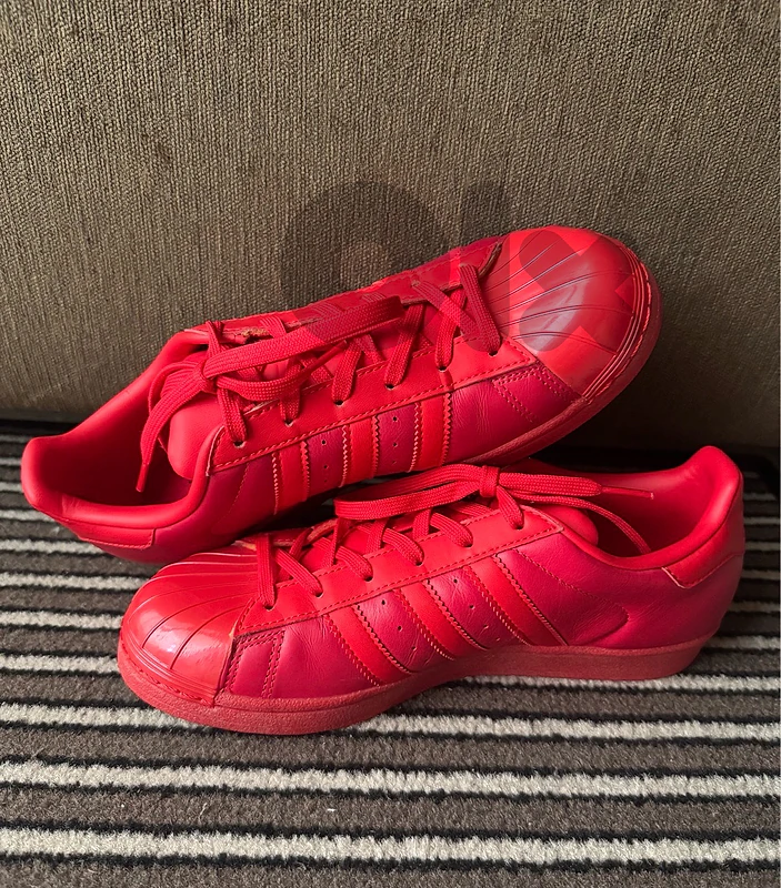 Original adidas Superstar Glossy Toe – Ray Red (S76724) EU 39⅓