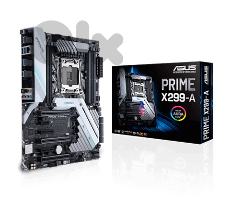 Asus Prime Motherboard X299-A + Intel Processor 9Th Gen Core I9-9900X Asus Prime Motherboard X299-A + Intel Processor 9Th Gen Core I9-9900X