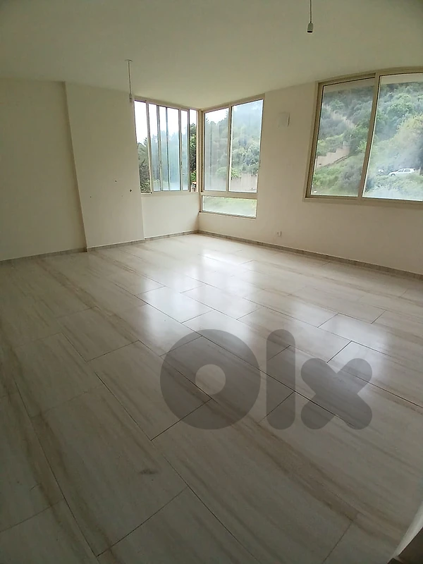 A 90 m2 apartment having an open view for sale in kfarchima