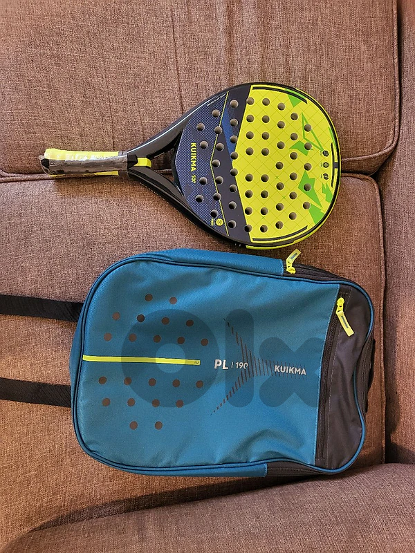kuikma padel racquet and bag new