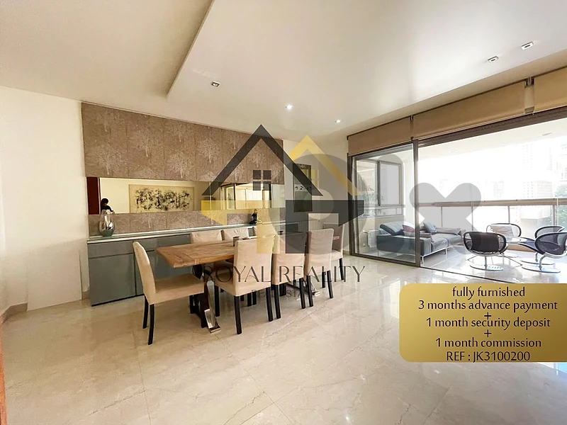 apartment for rent in achrafieh -JK شقة للايجار في الاشرفية