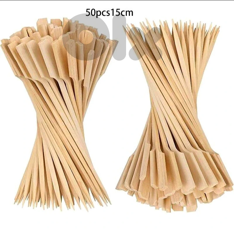 50pcs Set Bamboo Skewers