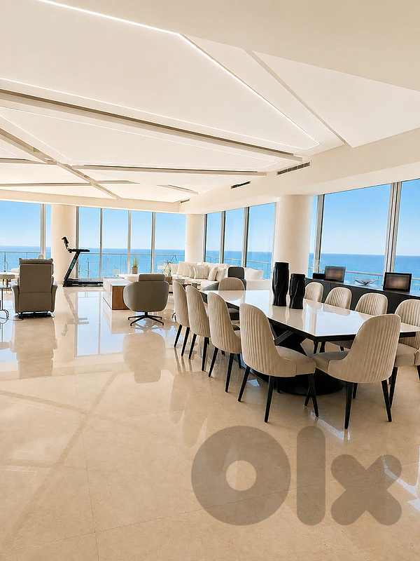 FULL SEA VIEW APT IN AIN EL MRAISSEH | 450SQ | 4 MASTER BEDS | AM-101