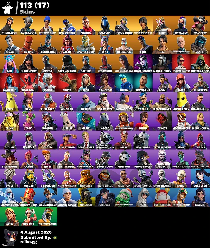 fortnite account