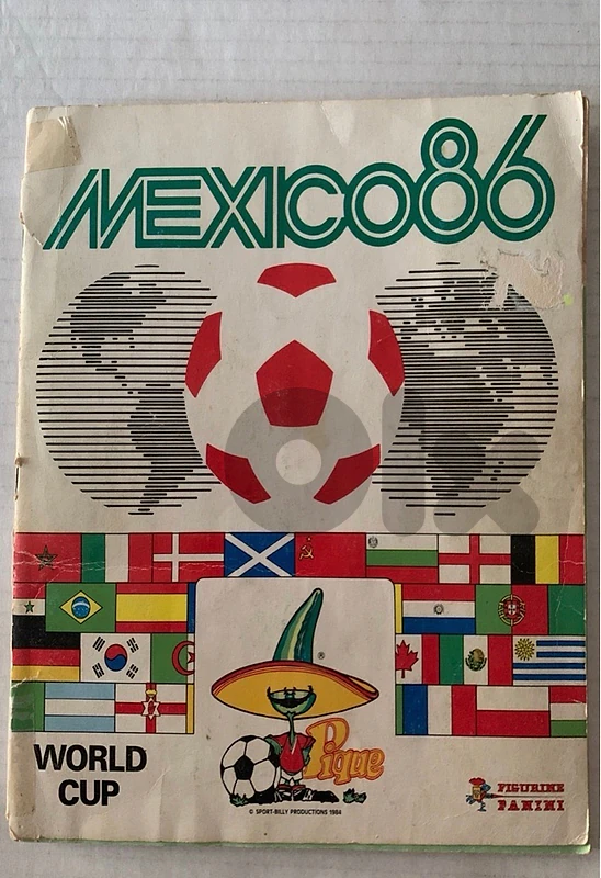 PANINI FIFA WORLD CUP MEXICO 86 ALBUM