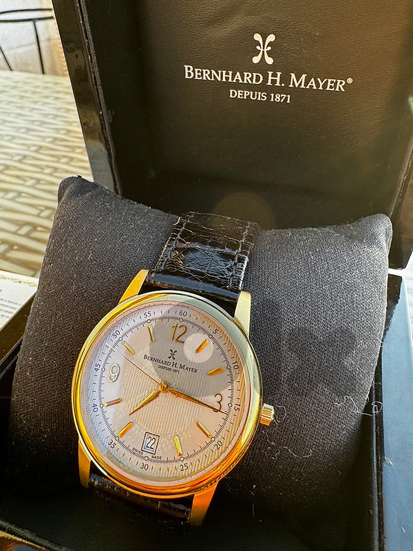 Brand new Bernhard H. Mayer Ultra Slim Grande watch