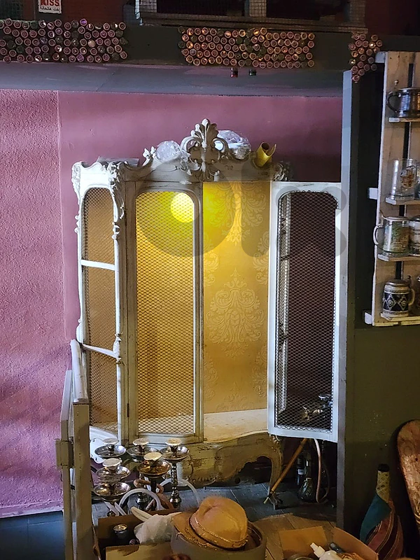 old vintage cabinet