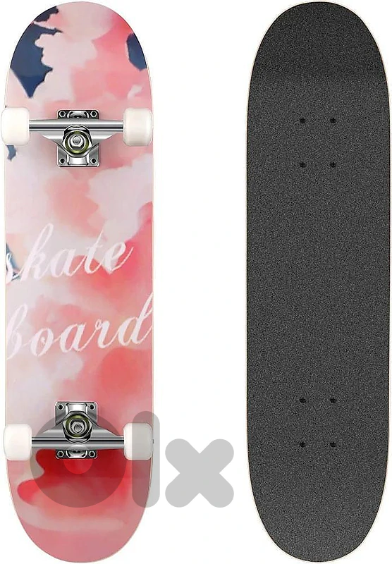 🌸🛹Skateboard rose color for beginners 🛹🌸