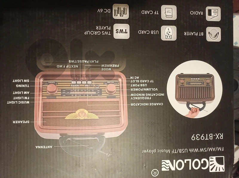 Bluetooth Radio Speaker