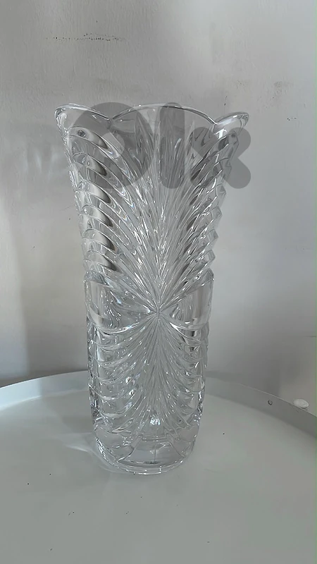 Crystal vase