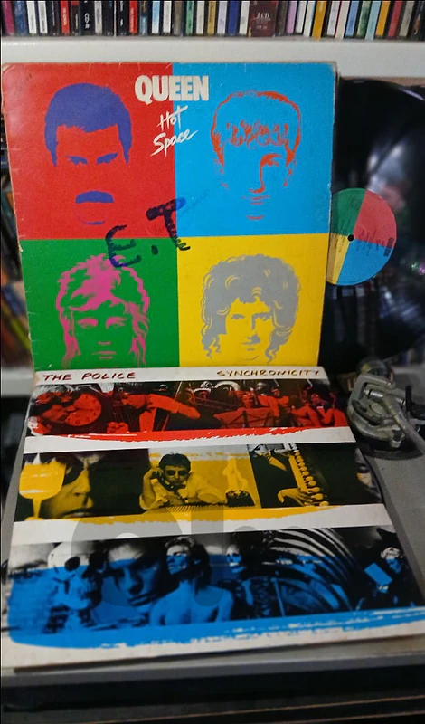 queen / the police- vinylrecords