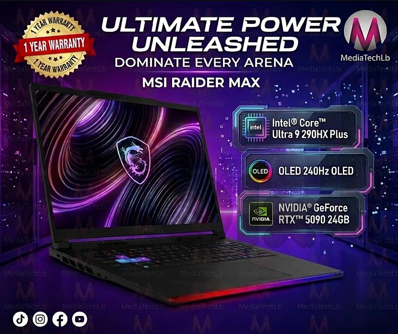 Laptop MSI Raider 16 Ultra 9 290HX Plus 32GOLED 5090 24G vector cyborg Laptop MSI Raider 16 Ultra 9 290HX Plus 32GOLED 5090 24G vector cyborg