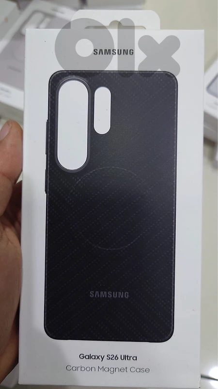 Samsung Galaxy s26 ultra carbon magnet case black