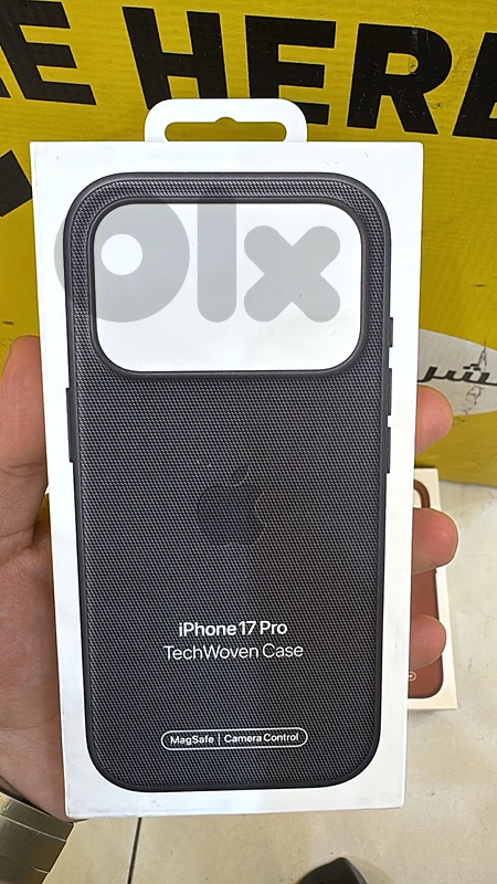 Apple Techwoven Case 17 pro Black