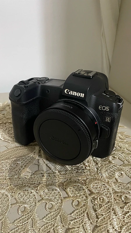 Canon EOS R + adapter