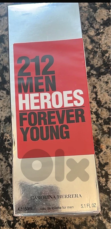 212 men heroes for ever young 150ml 100% original