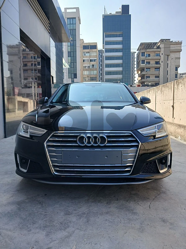 AUDI A4 SLINE MODEL 2019 BLACK IN BASKET LEATHER