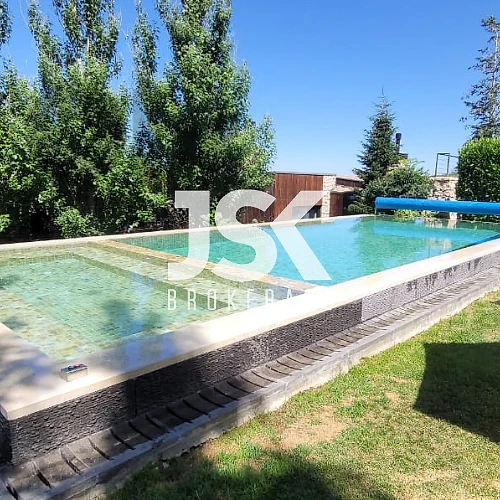 L22183 Triplex Chalet With Panoramic View For Sale in Ouyoun Al Simen