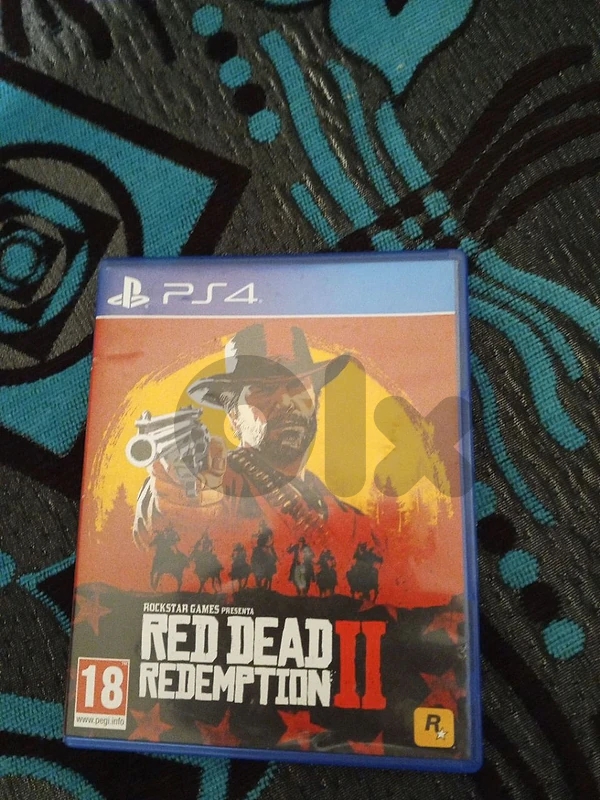 red dead redemption 2 cd ps 4