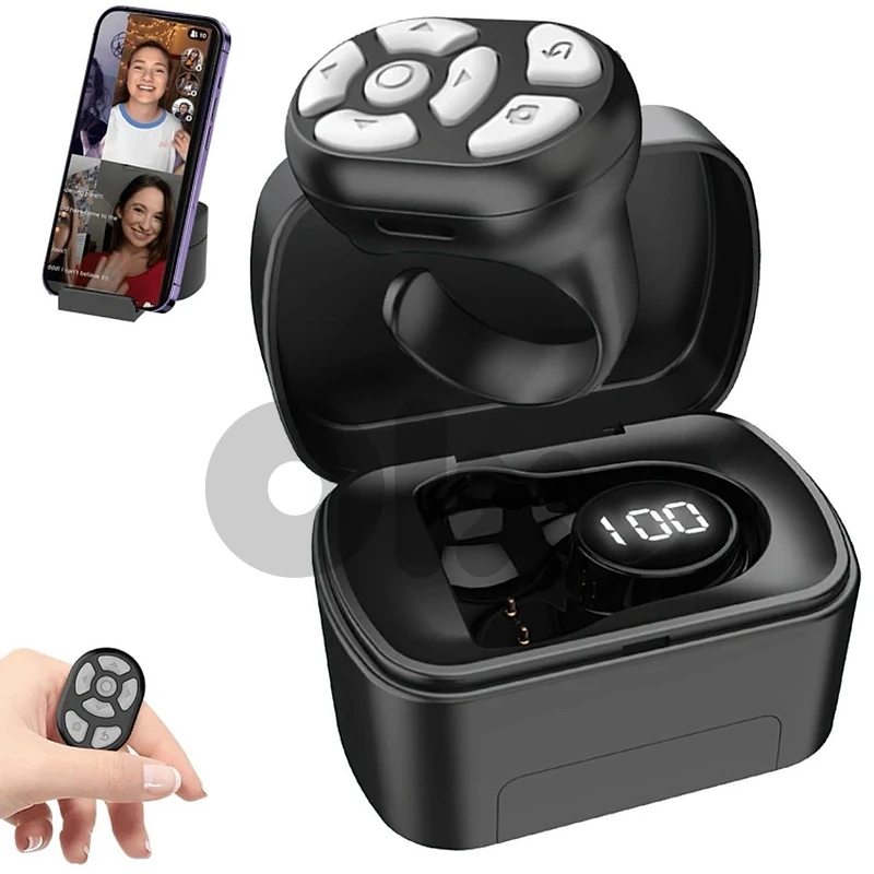 Wireless Bluetooth Remote Control Ring for iPhone & Android Wireless Bluetooth Remote Control Ring for iPhone & Android