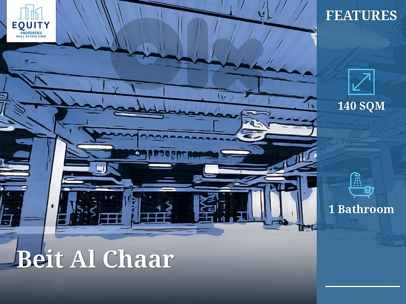 140 SQM Warehouse For Rent In Beit Al Chaar #JM8231