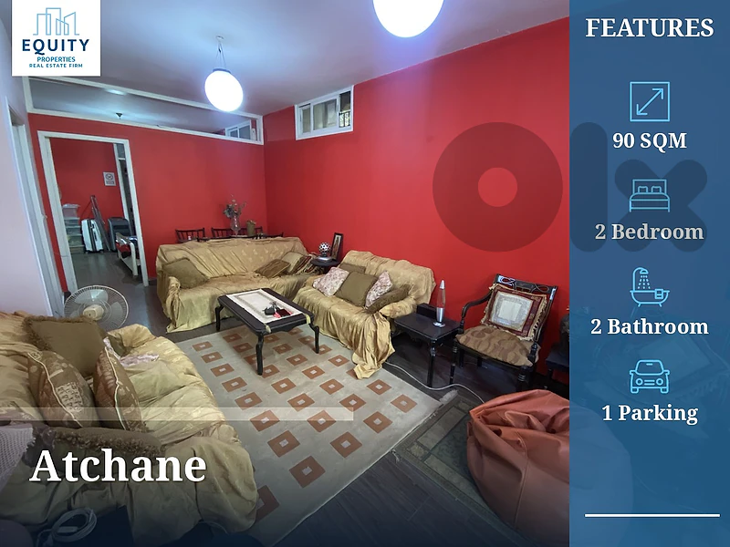 90 SQM Apartment For Sale In Atchane #JM803