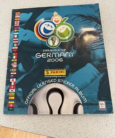 PANINI FIFA WORLD CUP GERMANY 2006 FULL ALBUM