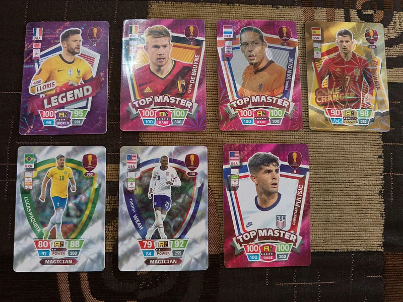 football players cards