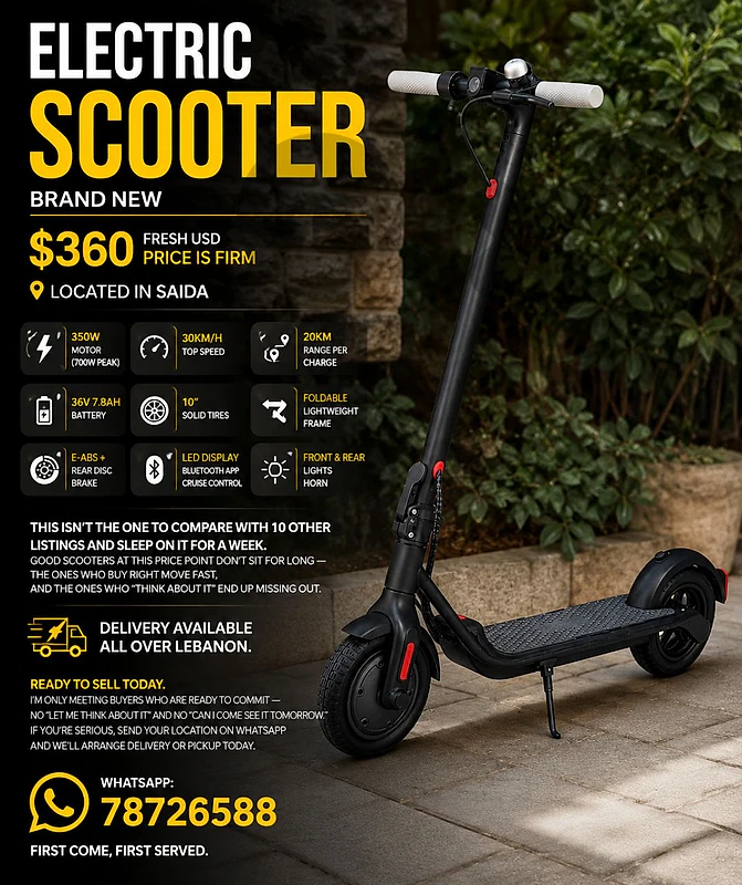 electric scooter