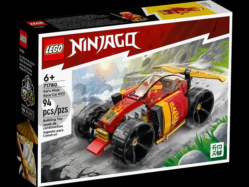 lego ninja go race car evo